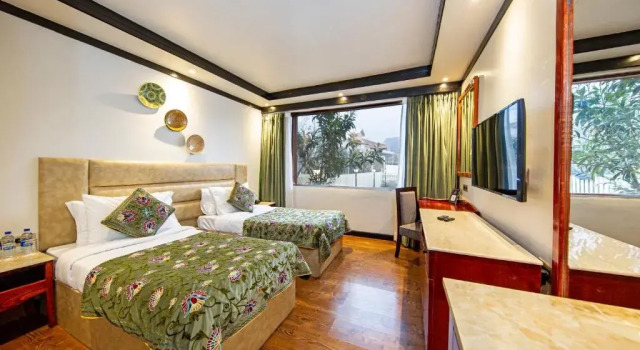 Номер Deluxe Apple Orchard Resort & Spa - Overlooking Zabarwan Mountain