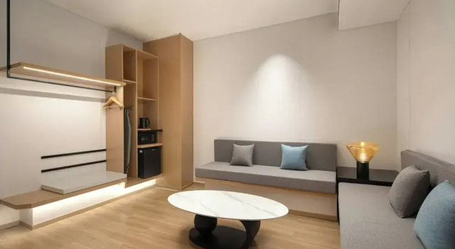 Двухместный люкс с видом на город Fairfield by Marriott Chuzhou Railway Station
