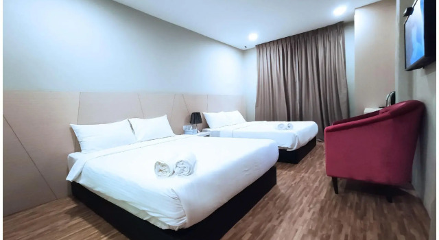 Family room Princess Hotel Pontian
