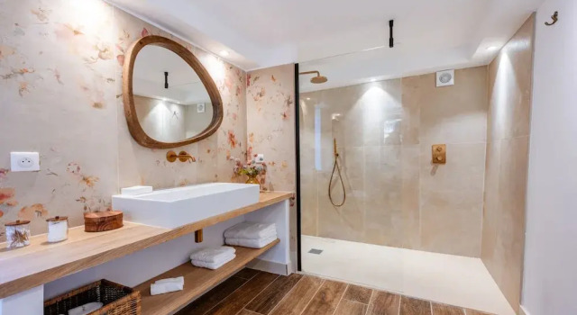 Двухместный номер Deluxe с видом на горы La Villa des Cedres