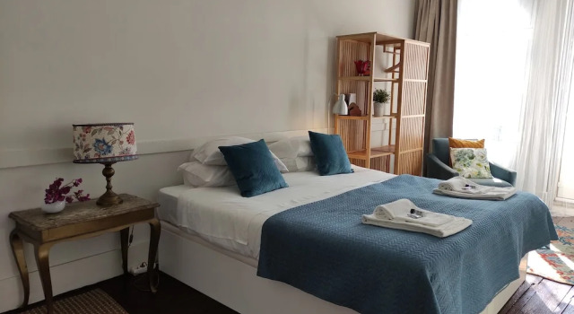 Студия с балконом и с видом на реку VIVA Porto Tile Studios