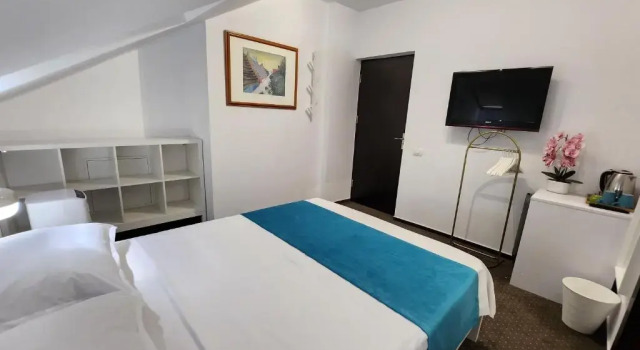 Ekonomický Dvoulůžkový s manželskou postelí pokoj Turquoise Konak