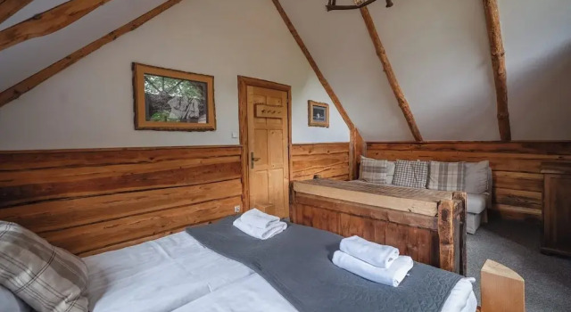 Шале Deluxe с 2 комнатами с балконом Mountain Shelter Zakopane