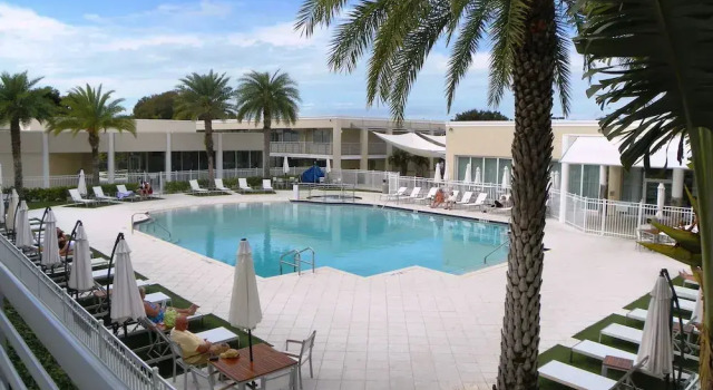 Четырёхместный номер Standard с красивым видом из окна Ramada by Wyndham Venice Hotel Venezia