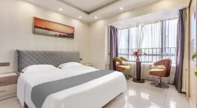 Двухместный люкс Yidian Apartment (High-speed Railway South Railway Station Branch)