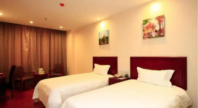 Двухместный номер Standard GreenTree Inn ShanDong RiZhao JuXian YinXing Avenue Middle ShanDong Road Business Hotel