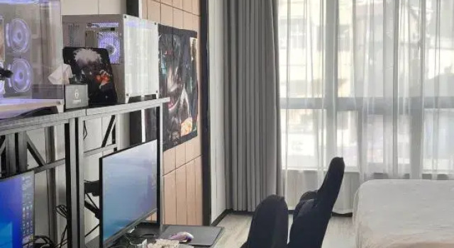 Кровать в общем номере (женский номер) Damai E-Sports Hotel