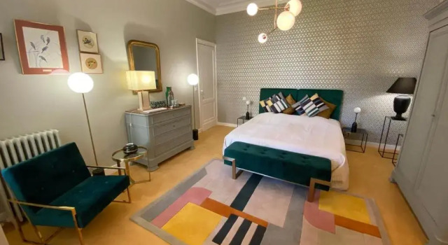 Двухместный номер Deluxe с видом на сад La Villa Desvaux de Marigny
