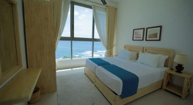 Апартаменты Deluxe с 3 комнатами с видом на океан Oceanfront Condos Galle by ICC