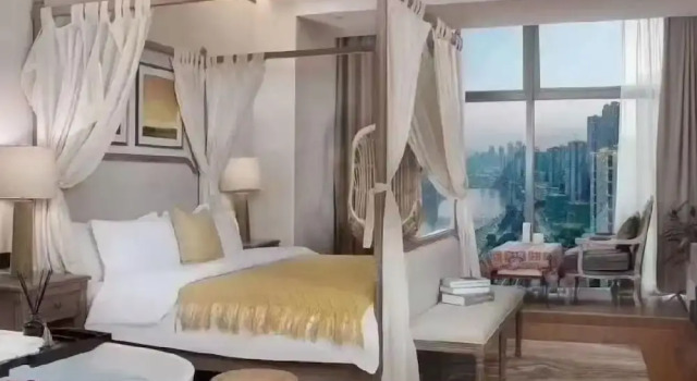 Номер Luxury Chongqing Sujiang Yunduan Riverview