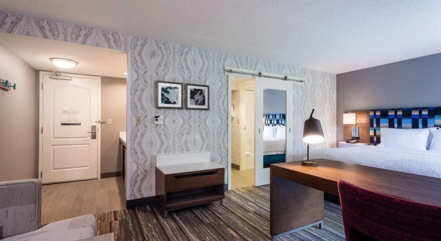 Двухместный люкс Hampton Inn & Suites Herndon-Reston