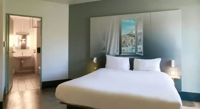 Двухместный номер Accessible B&B HOTEL Marseille Euromed