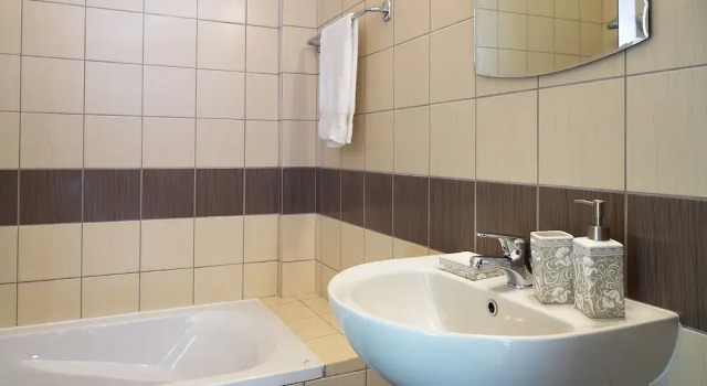 Студия с видом на море Chloraka Terrace Apartments