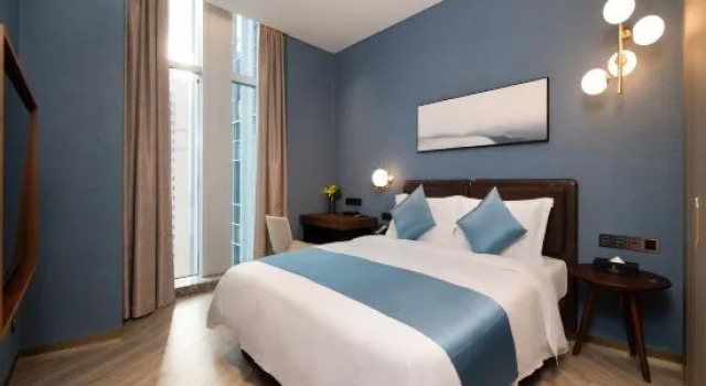 Двухместный люкс Dongguan Shan Zhi Ye Serviced Apartment Hotel - Houjie Wanda Plaza Liaoxia Subway Station