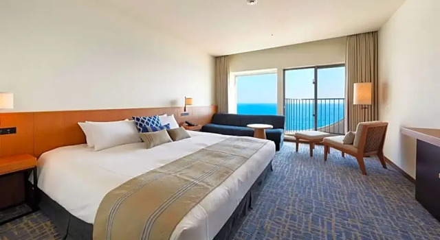 Номер Standard с видом на океан Oiso Prince Hotel