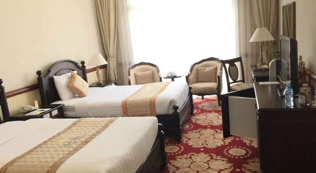 Номер Deluxe с балконом Sammy Dalat Hotel
