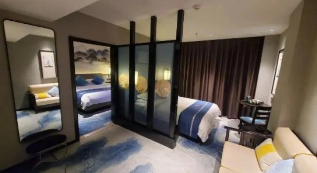 Двухместный семейный люкс Prestige Rezen Dong Hotel (Tianjin Binhai New Area Eco City)
