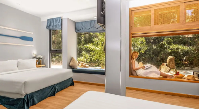 Трёхместный номер Deluxe с видом на горы Tom Hill Boutique Resort & Spa - Sea View