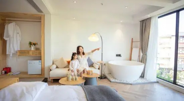 Люкс Foshan Shunde Fengjian Water Village Water·Meet You B&B