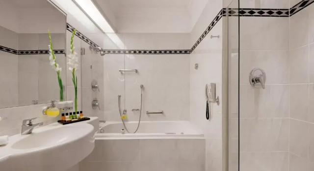Одноместный номер Comfort Hotel Europäischer Hof Heidelberg, Bestes Hotel Deutschlands in historischer Architektur