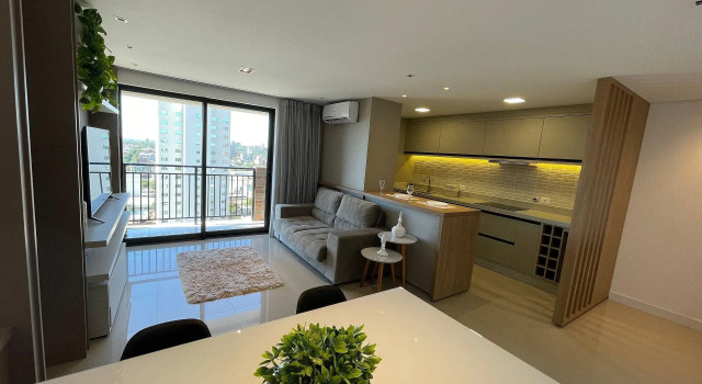 Apartamento Studio No último Andar No Centro De Foz Com Linda Vista, Prenota Appartamento Foz do Iguacu City Centre Foz do Iguaçu