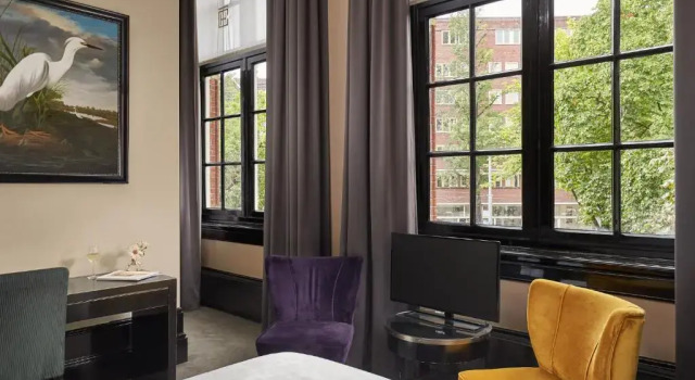 Двухместный номер Superior с видом на город The College Hotel Amsterdam, Autograph Collection