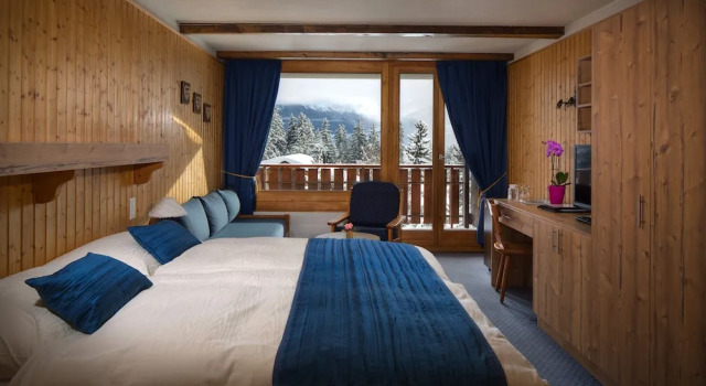 Двухместный номер Standard с балконом Hotel La Prairie