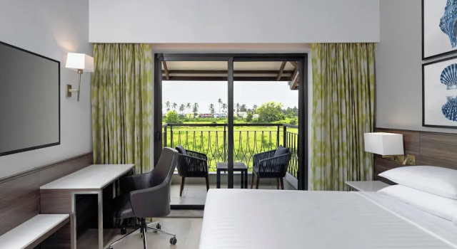 Двухместный номер Deluxe с балконом Fairfield by Marriott Goa Benaulim
