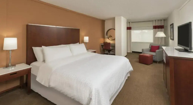 Двухместный номер Deluxe Four Points by Sheraton Boston Logan Airport Revere