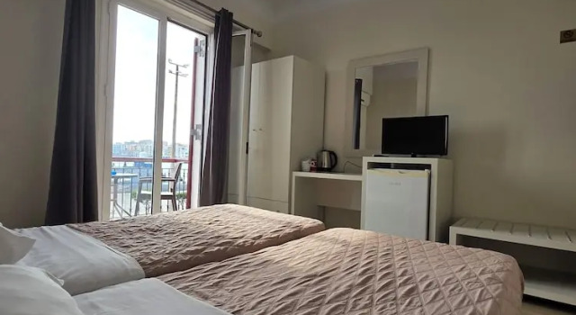 Двухместный номер Standard с балконом и с видом на гавань Aegean Sea Rooms