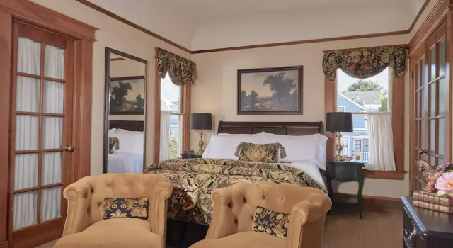 The Charles Pacific Grove, Забронировать Отель «постель и завтрак» Пасифик-Гров Виноградники Монтерей