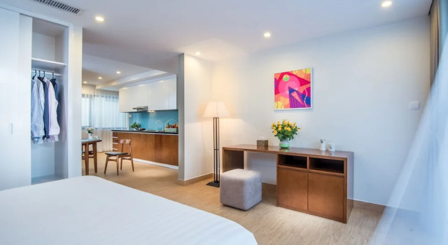 Студия Deluxe c 1 комнатой Dream Hotel and Apartment