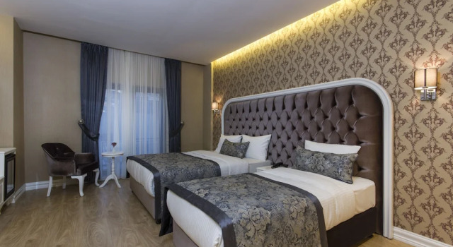 Трёхместный семейный номер Standard с балконом Dencity Hotels & Spa