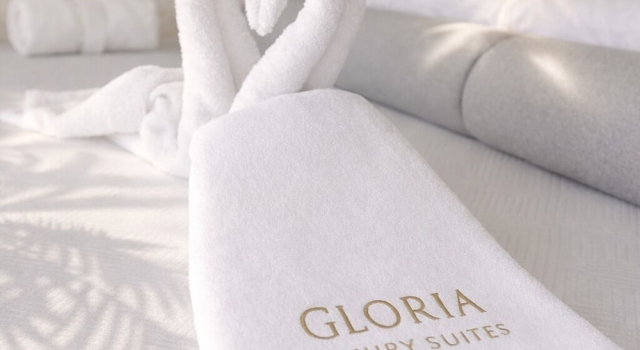 Двухместный люкс с балконом и с видом на море Отель Gloria luxury suites