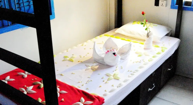Кровать в общем номере (женский номер) Kafu Hostel & Pool