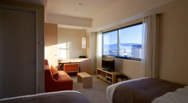 Двухместный номер Comfort с видом на город Cocochee Hotel Numazu