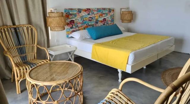 Superior Double room with balcony and beachfront Le Recif Guest House