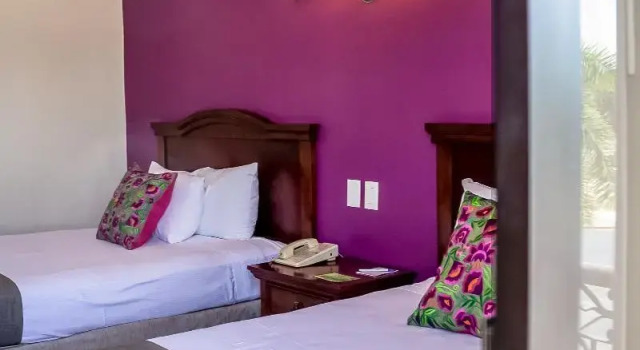 Двухместный номер Standard с балконом Hotel Plaza Campeche