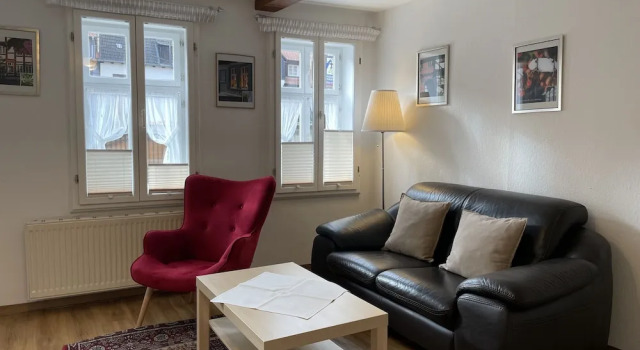 Апартаменты Comfort c 1 комнатой с видом на город Urlaub im Fachwerk - Klink