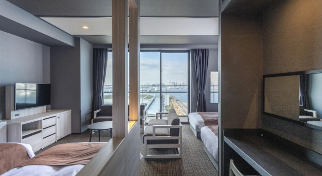 Четырёхместный номер La Vista Отель La Vista Tokyo Bay