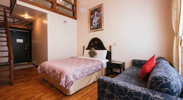 Четырёхместный номер Standard Мансарда Yun Wu B&B