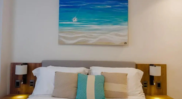 Beach Vacation at This Modern Apartment