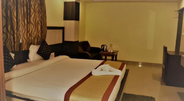 Одноместный номер Standard с красивым видом из окна Hotel Vaishnavi Heights