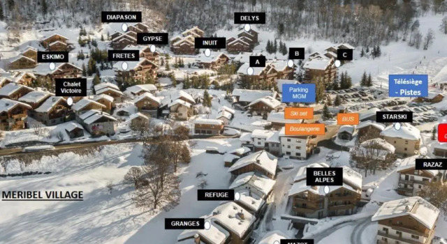 Chalet Méribel, 3 pièces, 5 personnes - FR-1-566-9, Забронировать Шале Виллы Овернь-Рона-Альпы, Вилла