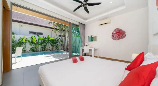 Tropical Private Pool 2BR Villa Kate, Забронировать Вилла Отели Южного Таиланда с парковкой, Парковка