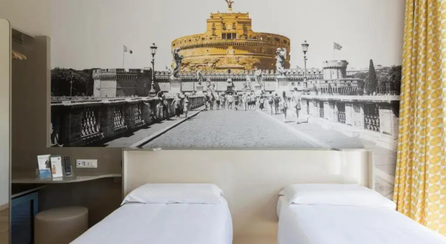 Трёхместный номер Standard B&B Hotel Roma Pietralata Tiburtina