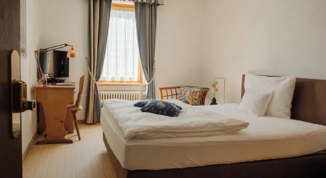 Одноместный номер Superior с видом на горы Hotel Bernina