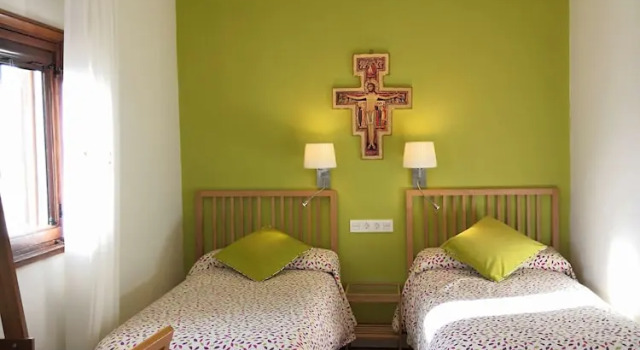 Двухместный номер Standard с видом на сад Hospederia San Jose Monasterio de Santa Clara Derio