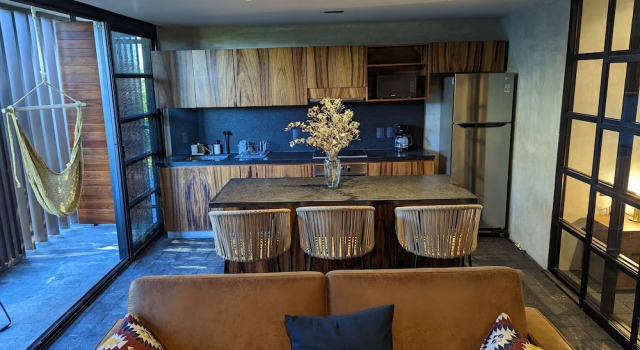 Jungle Loft in Aldea Zama l Pool l Grill