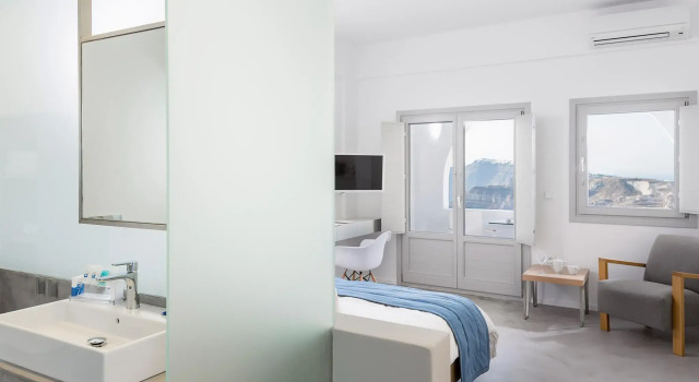 Полулюкс с видом на море Alti Santorini Luxury Suites